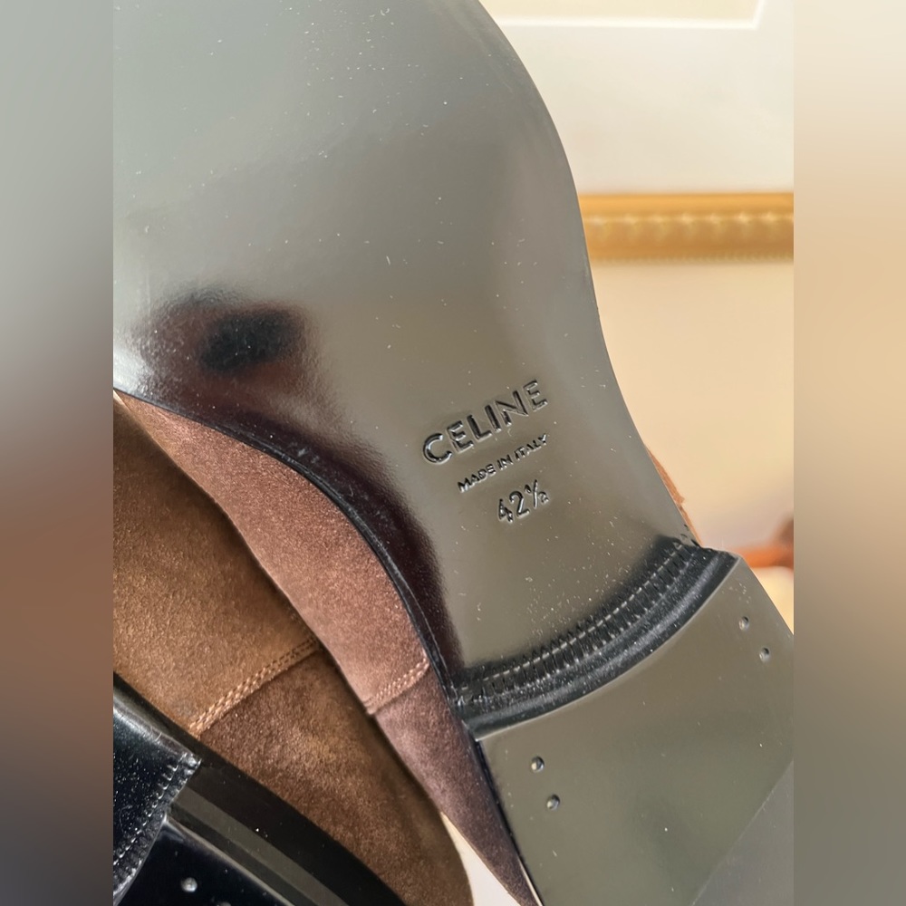 New with box Celine Chelsea suede boots - Picture 7 of 10